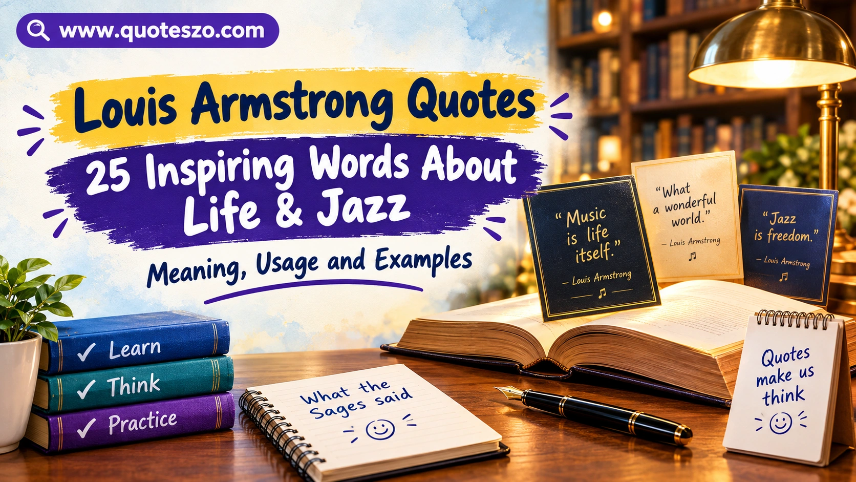 Louis Armstrong Quotes: 25 Inspiring Words About Life & Jazz