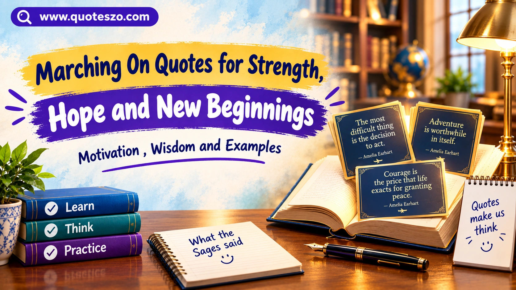 marching on quotes