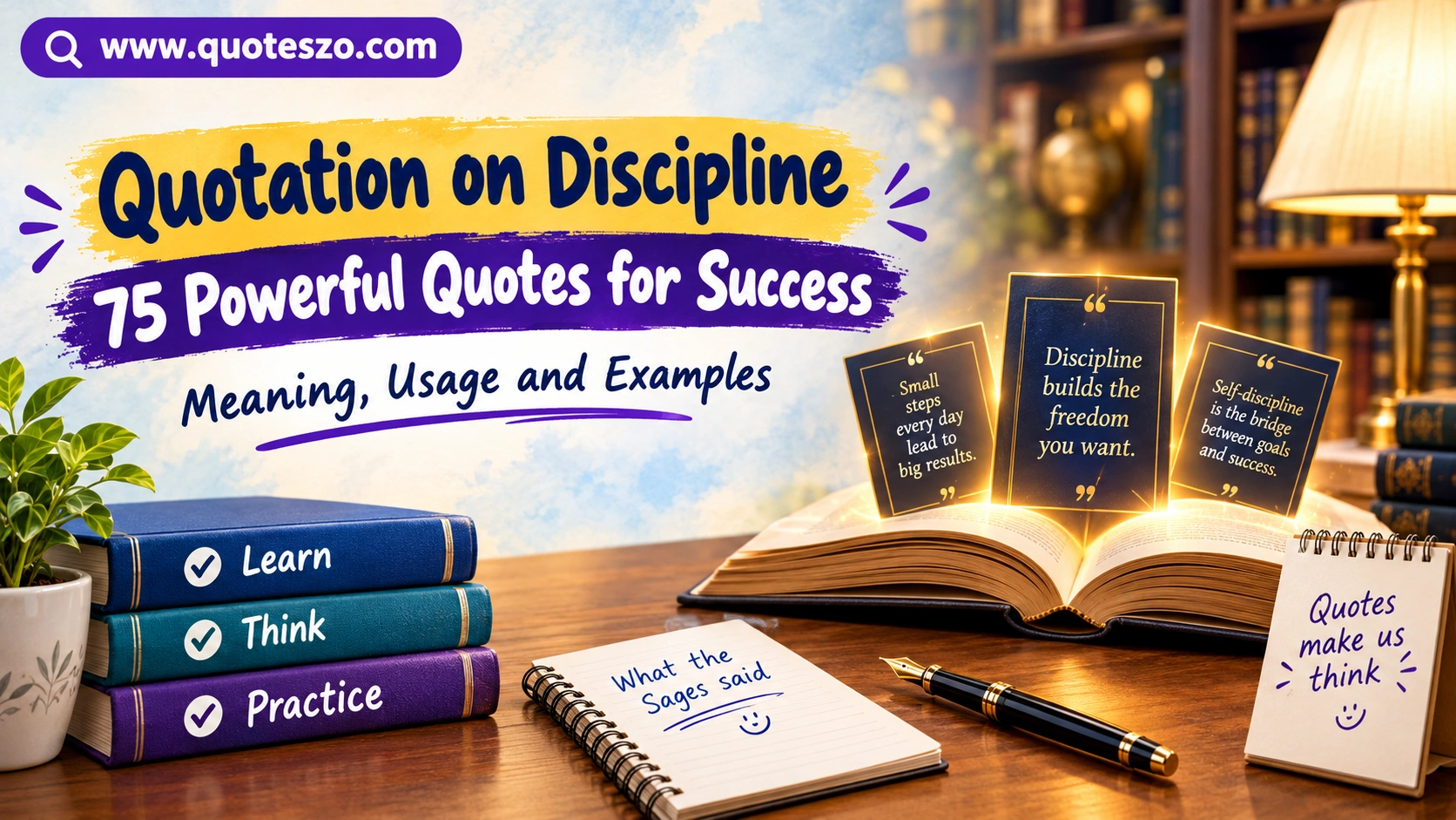 quotation on discipline