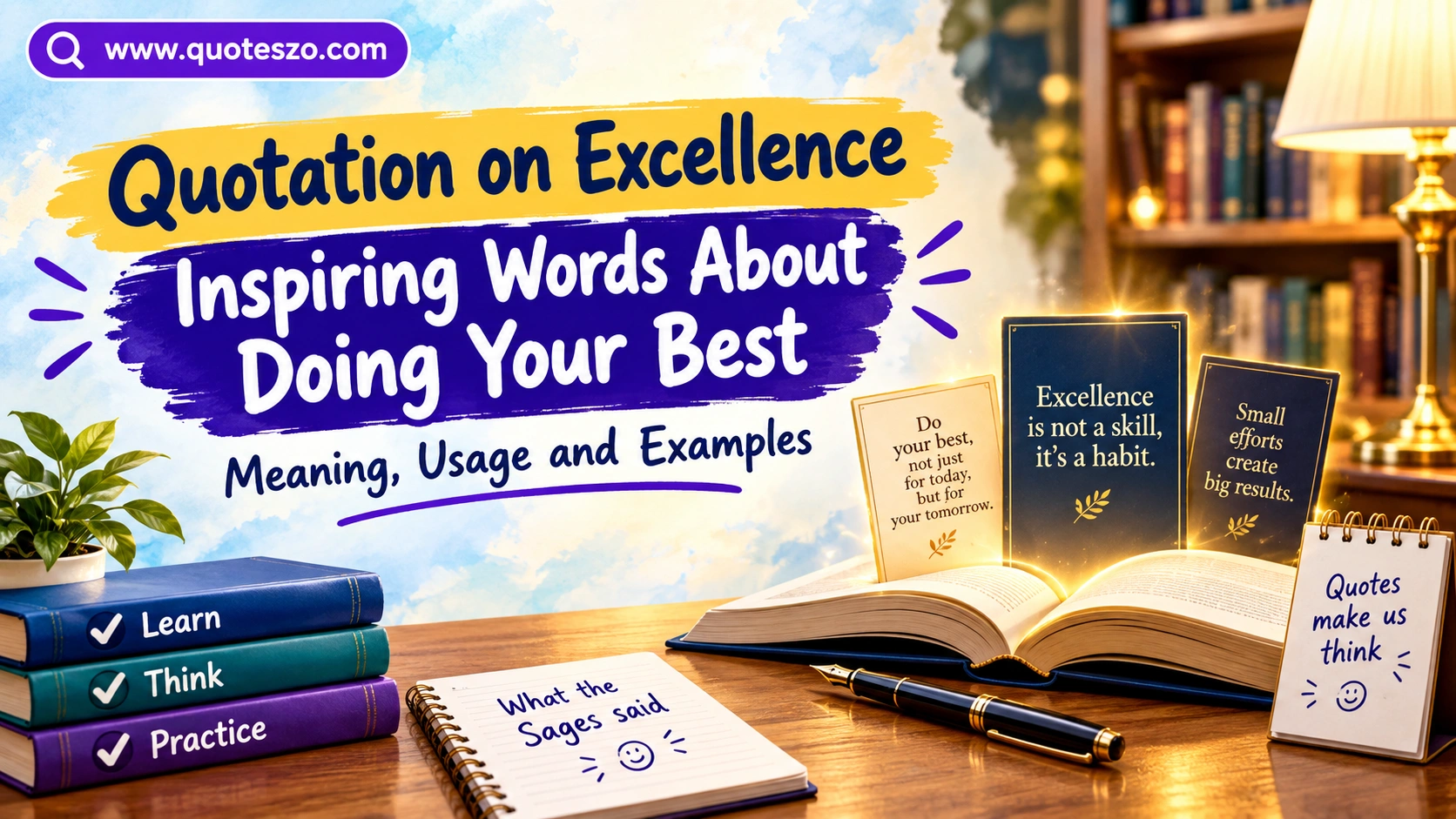 quotation on excellence