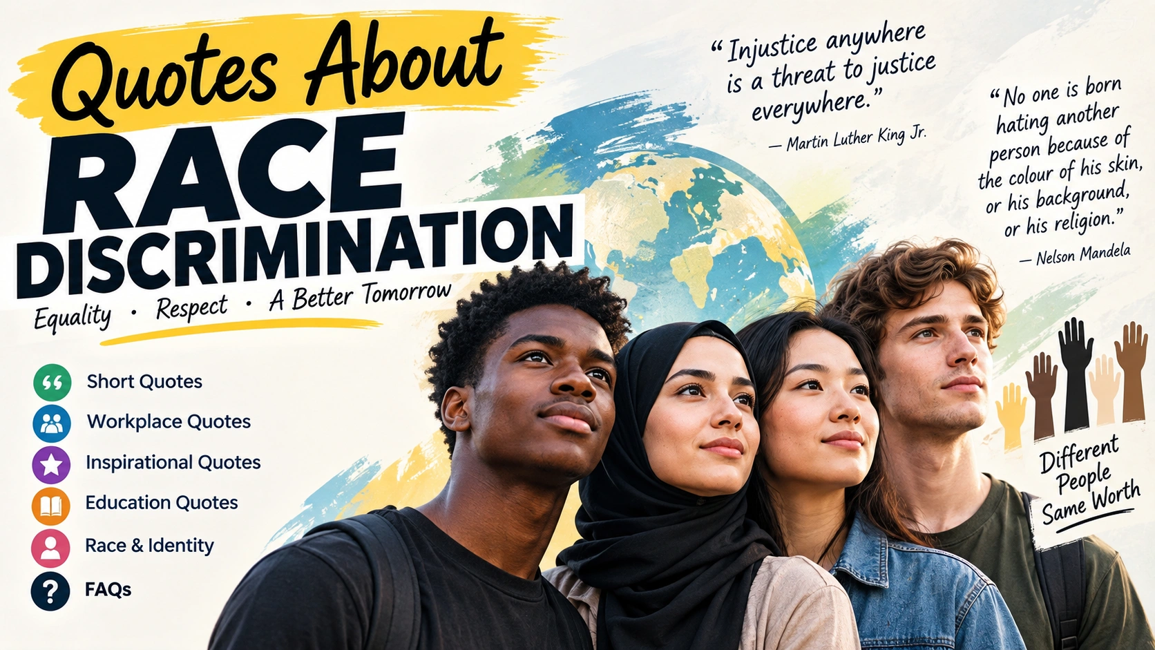 quotes about race discrimination
