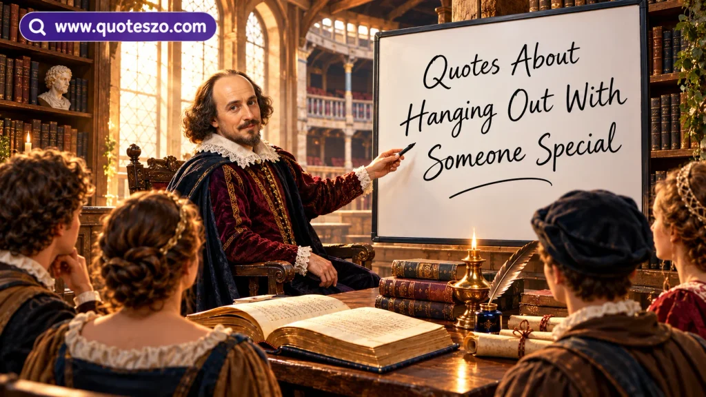 quotes about hanging outside