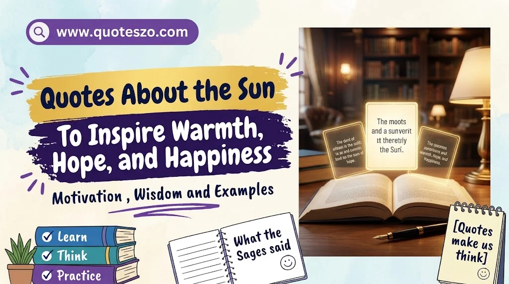 quotes about the sun