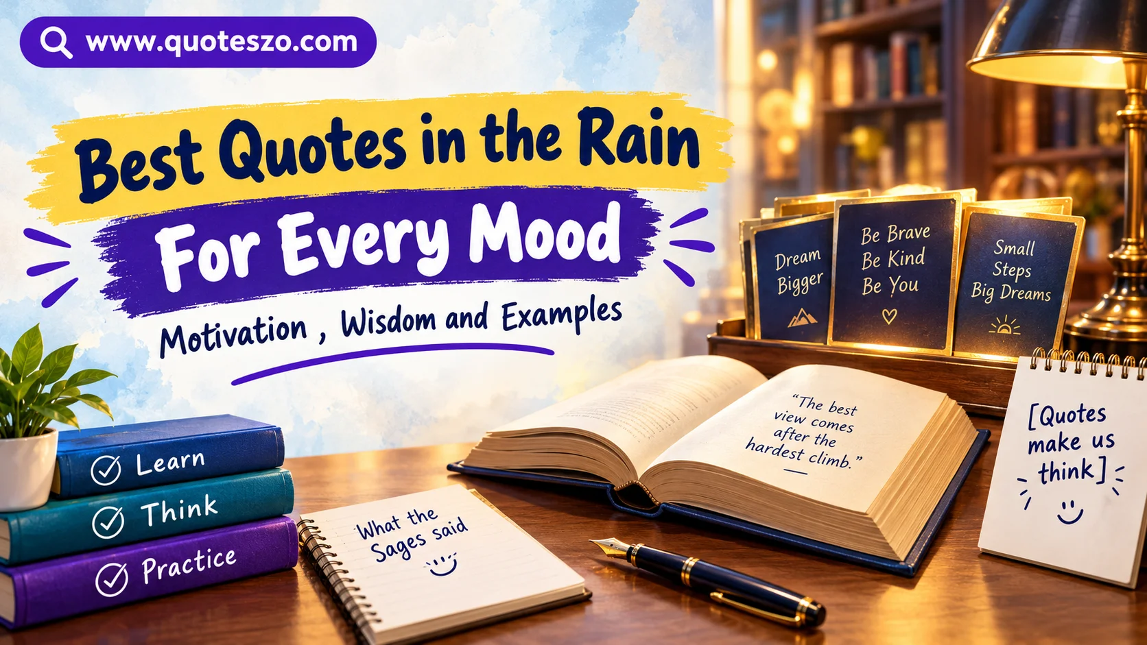 quotes in the rain